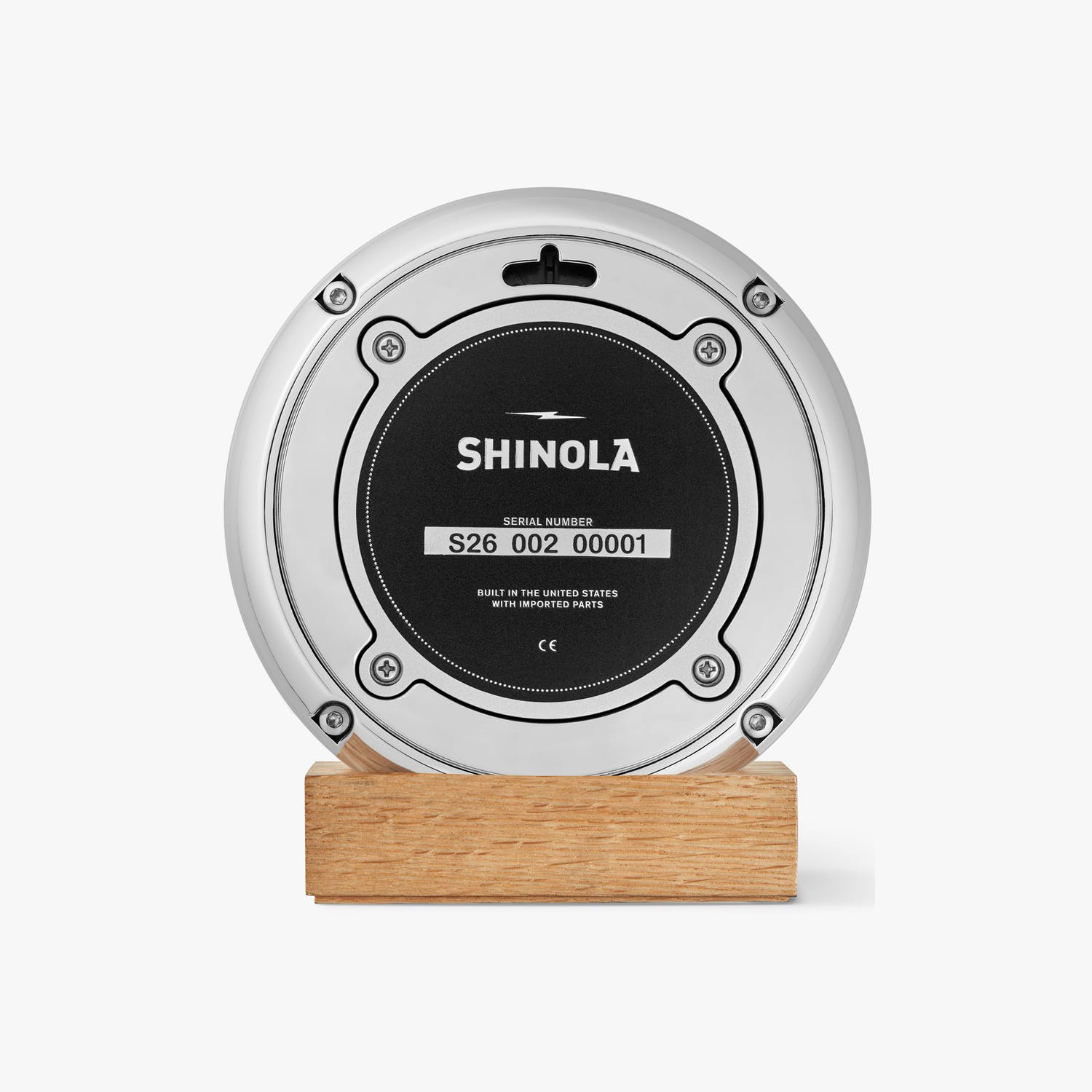 Shinola Runwell Desk Clock – Pennyweight